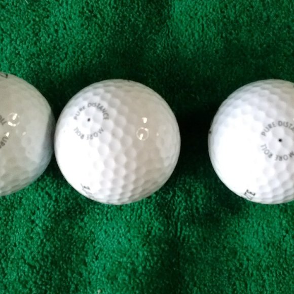 Brickyard Crossing Logo Spalding Top-Flite XL 3 Pack Vintage Golf Balls - Picture 3 of 3